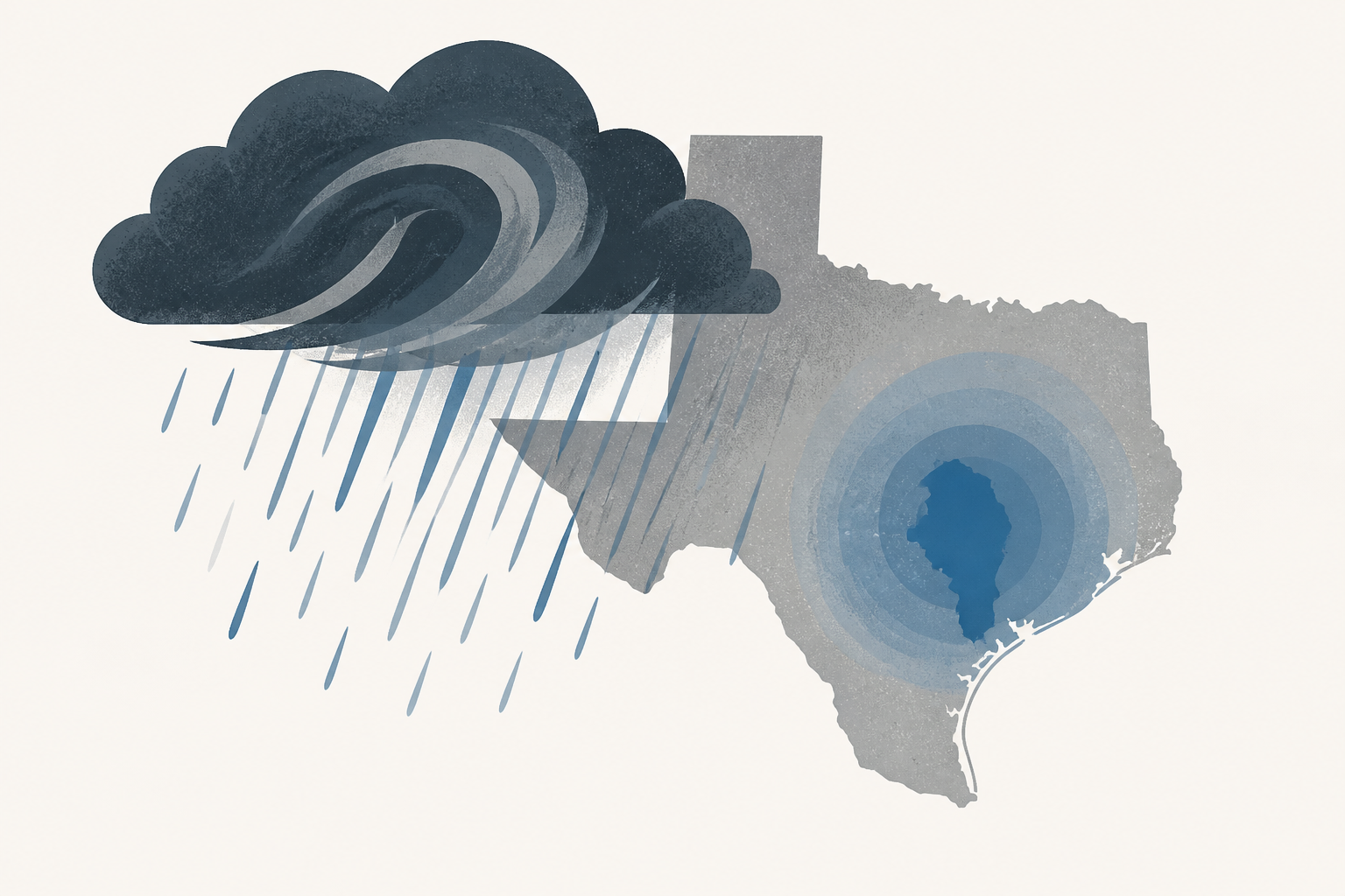 Tropical Depression Edouard tracker: Storm's extreme rainfall threatens east-central Texas through Thursday
