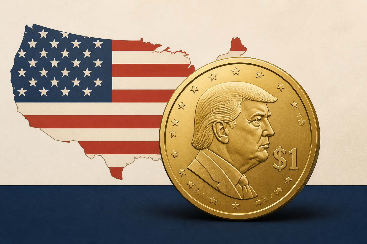 US launches $1 coin featuring Trump’s face: What to know