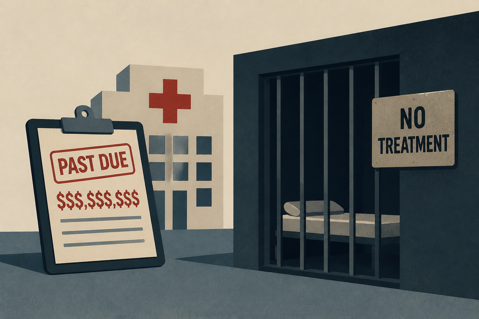 ICE owes millions to hospitals and detainees can't get treatment