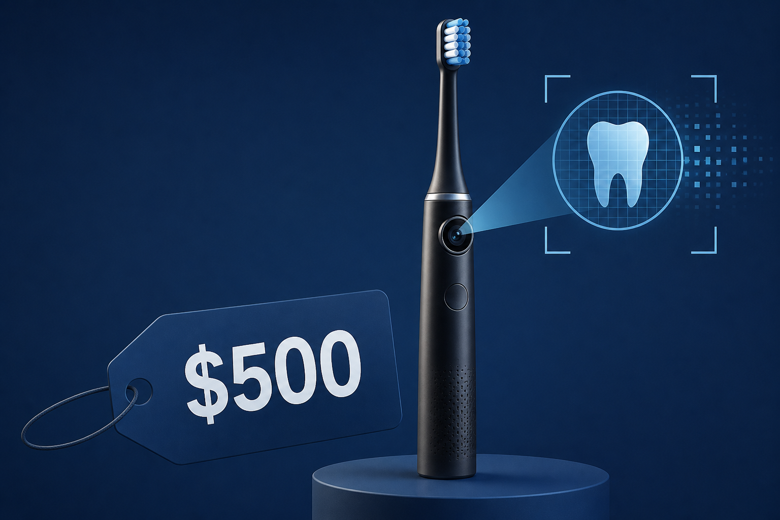 Dyson launches $500 toothbrush with an AI-powered camera