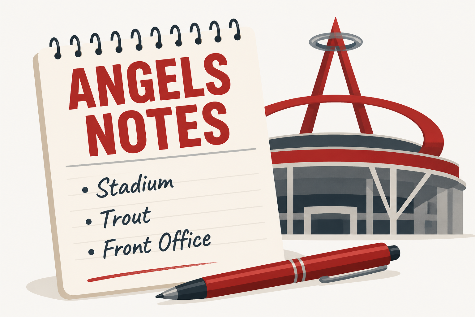 Angels Notes: Stadium, Trout, Front Office