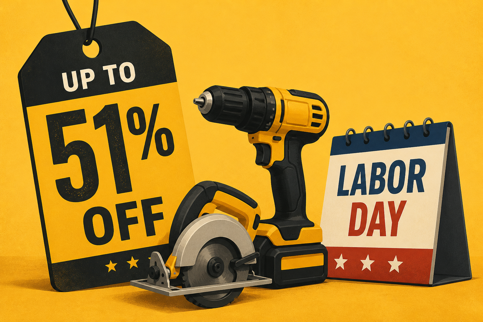 Dewalt Labor Day Tool Deals, Up to 51% Off
