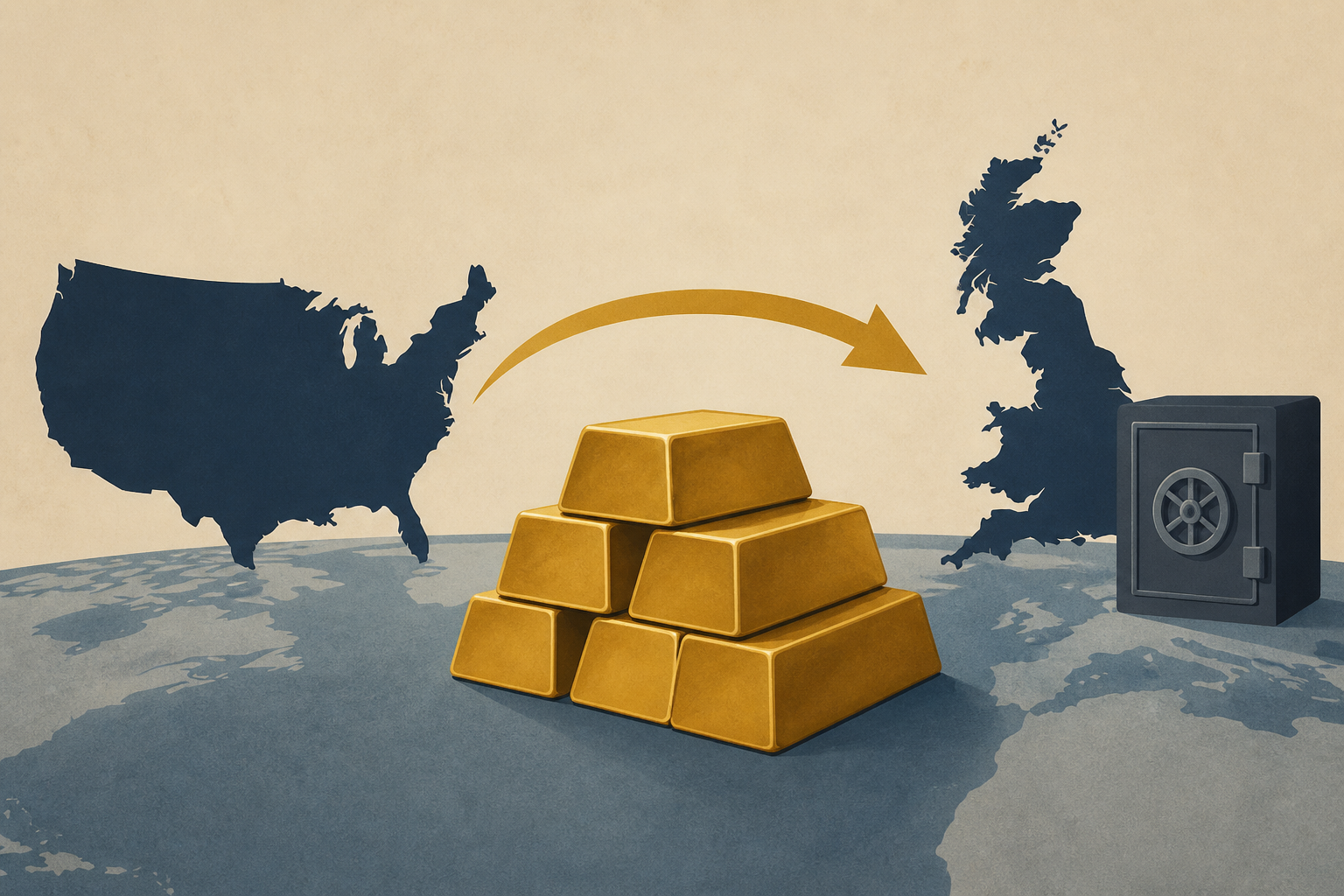 Dutch central bank shifts billions in gold from US to Britain in ‘crisis preparedness’ move