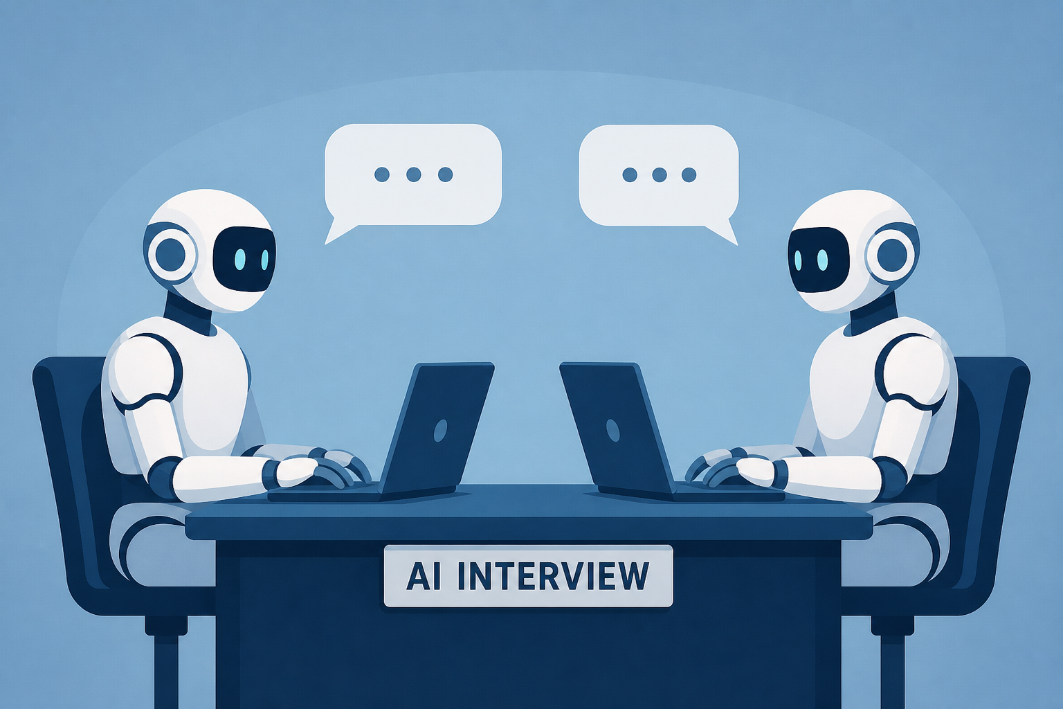 The Logical End Point of AI Job Interviews Is Two Bots Talking to Each Other
