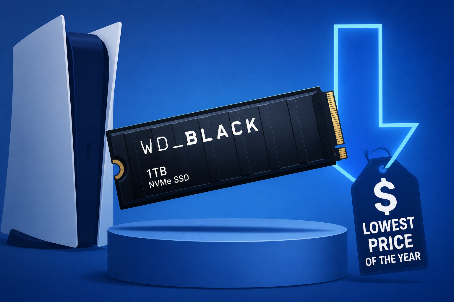 The Officially Licensed WD Black 1TB PlayStation 5 SSD Just Dropped to the Lowest Price of the Year