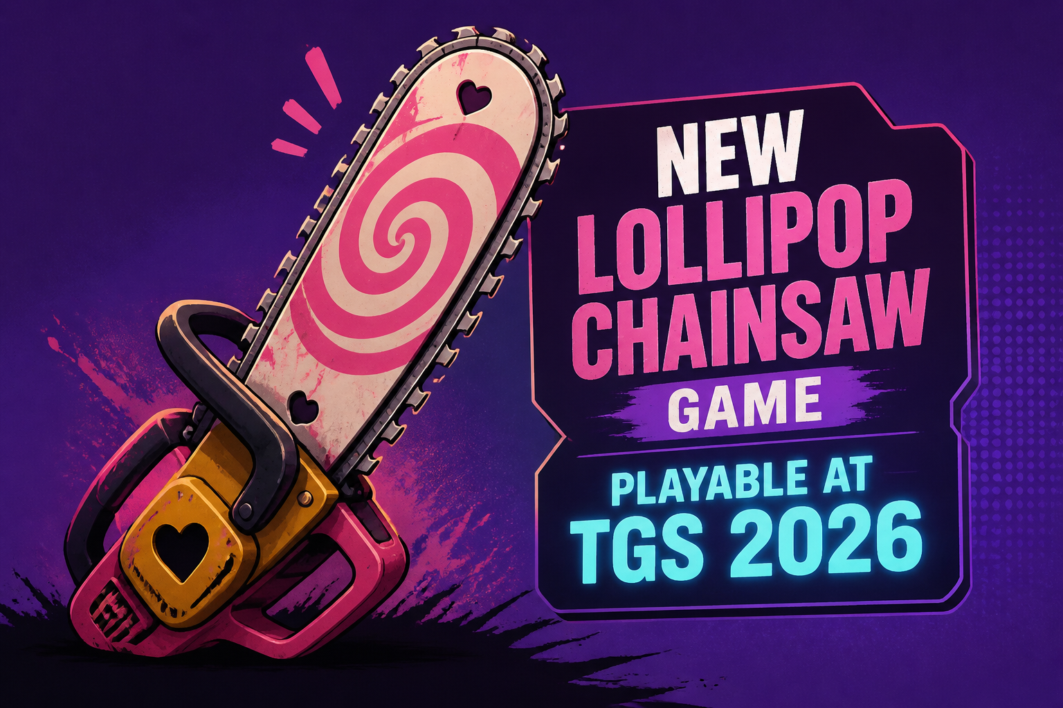 New Lollipop Chainsaw game playable at TGS 2026