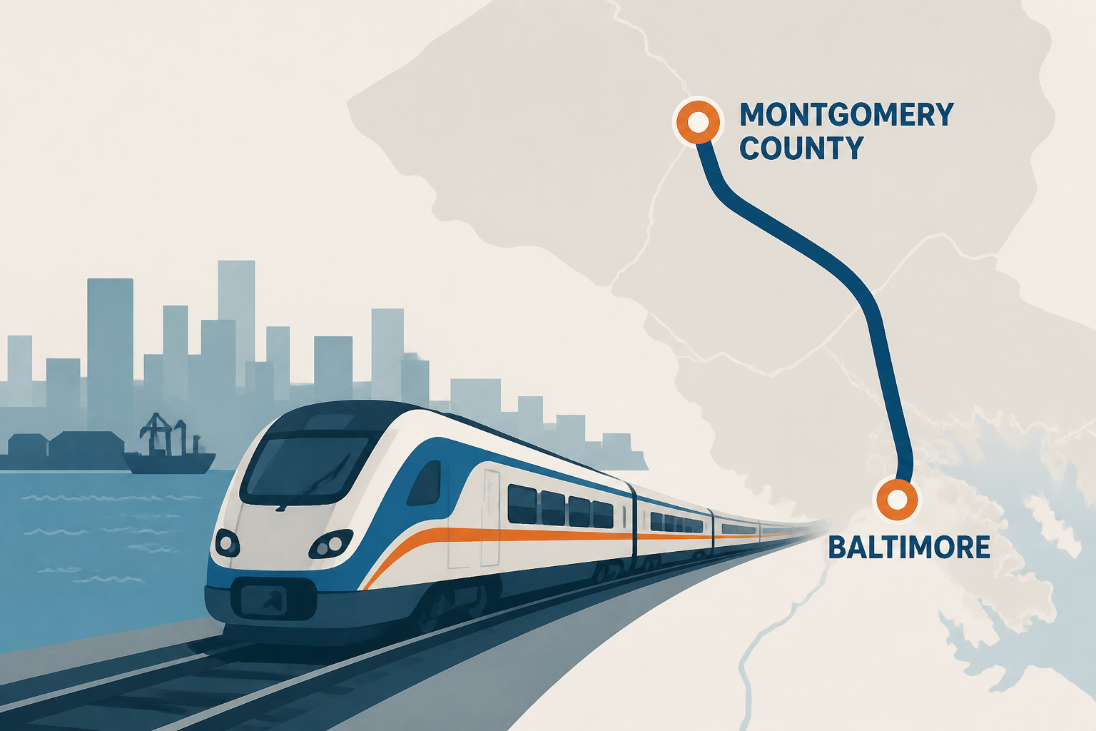 MARC adds direct Baltimore-to-Montgomery County train