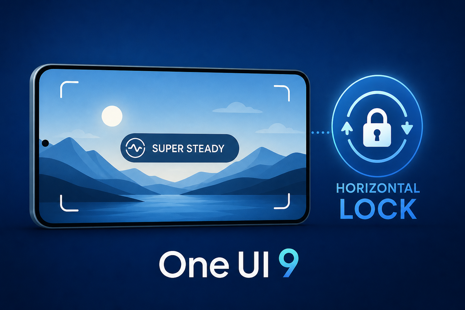 Galaxy S25 gets Super Steady with Horizontal Lock with the One UI 9 update