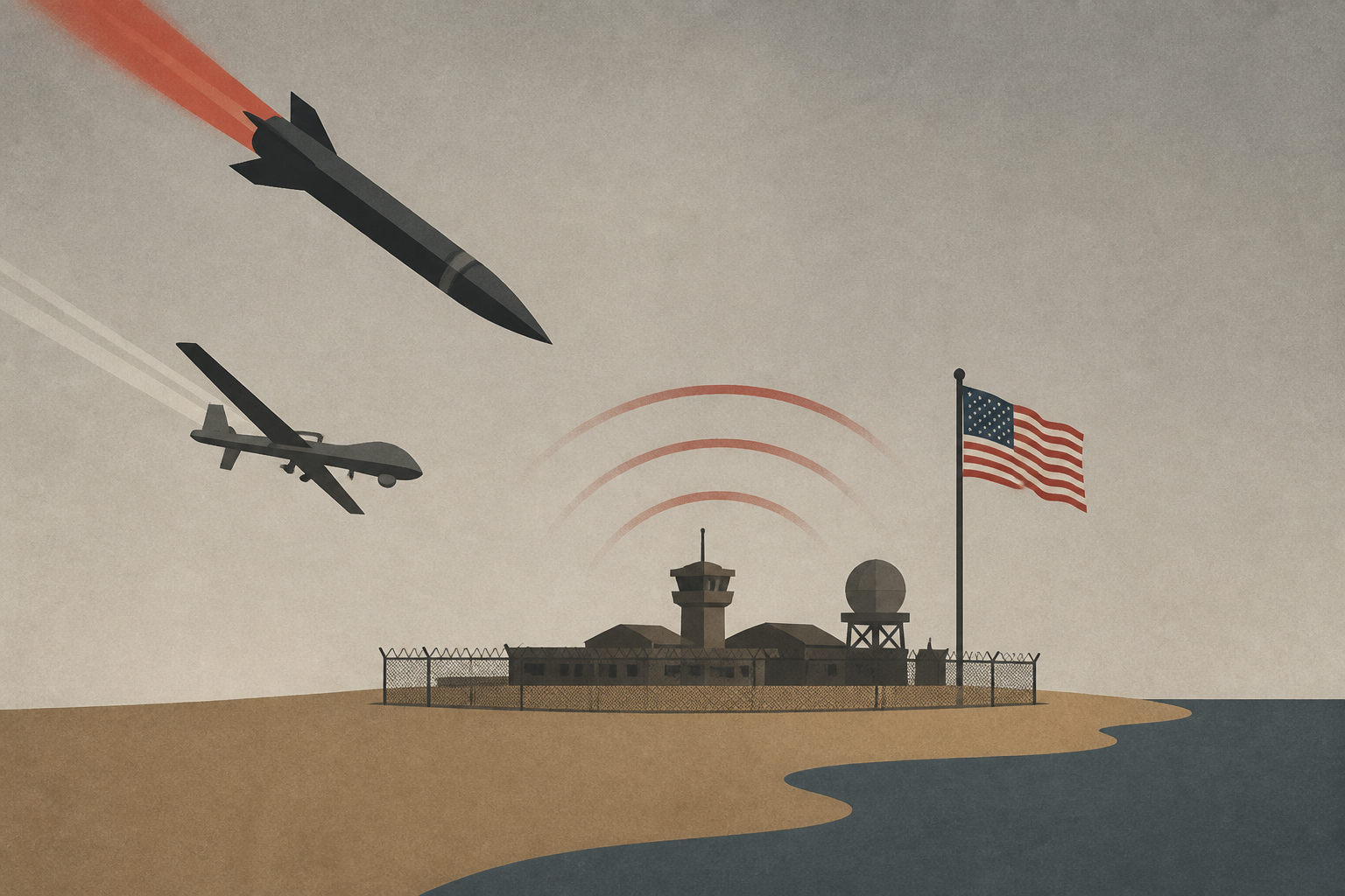 Iran targets US military bases in Kuwait with missile, drone strikes