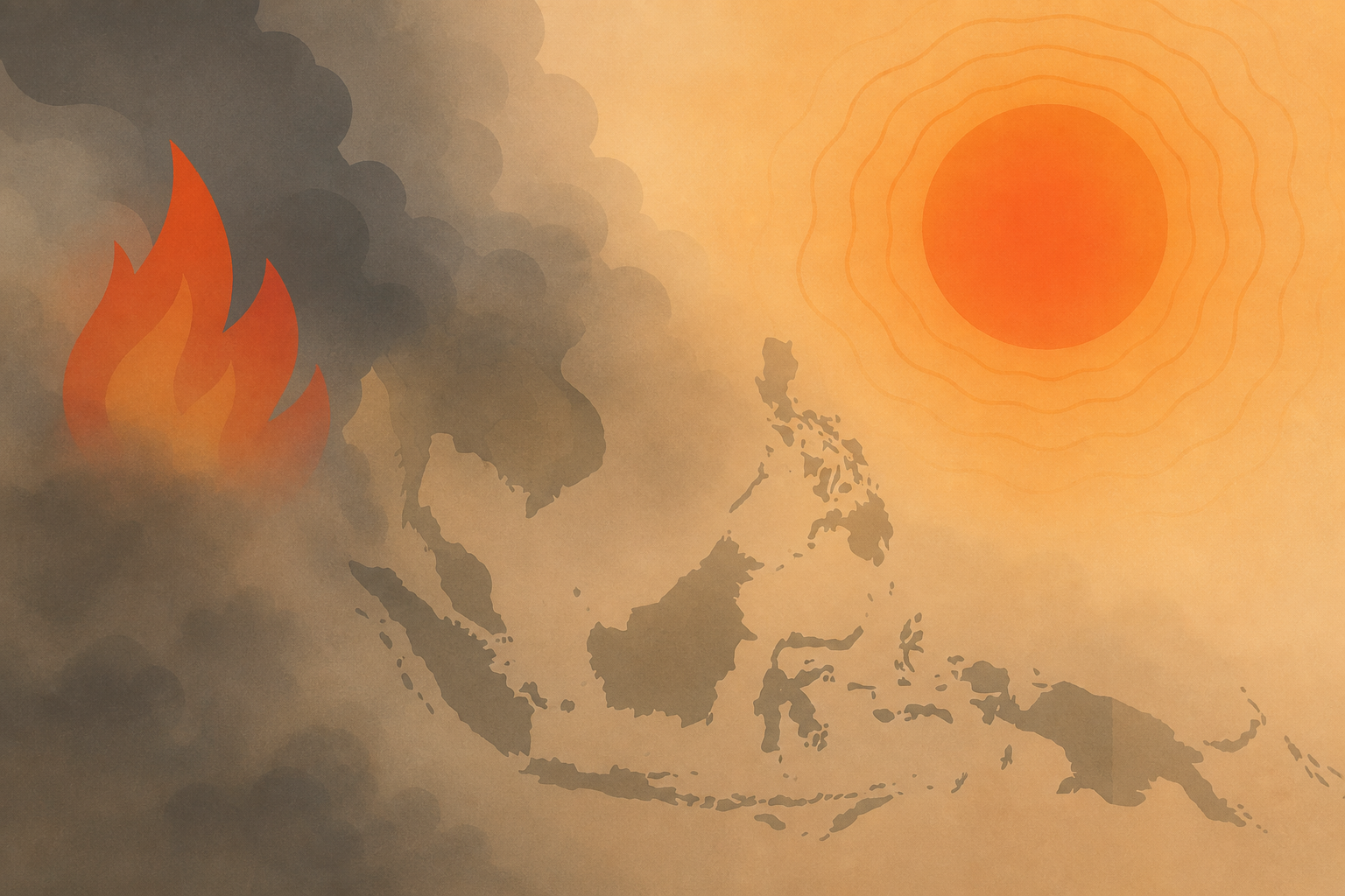 Toxic haze spreads across South East Asia amid 'super' El Niño