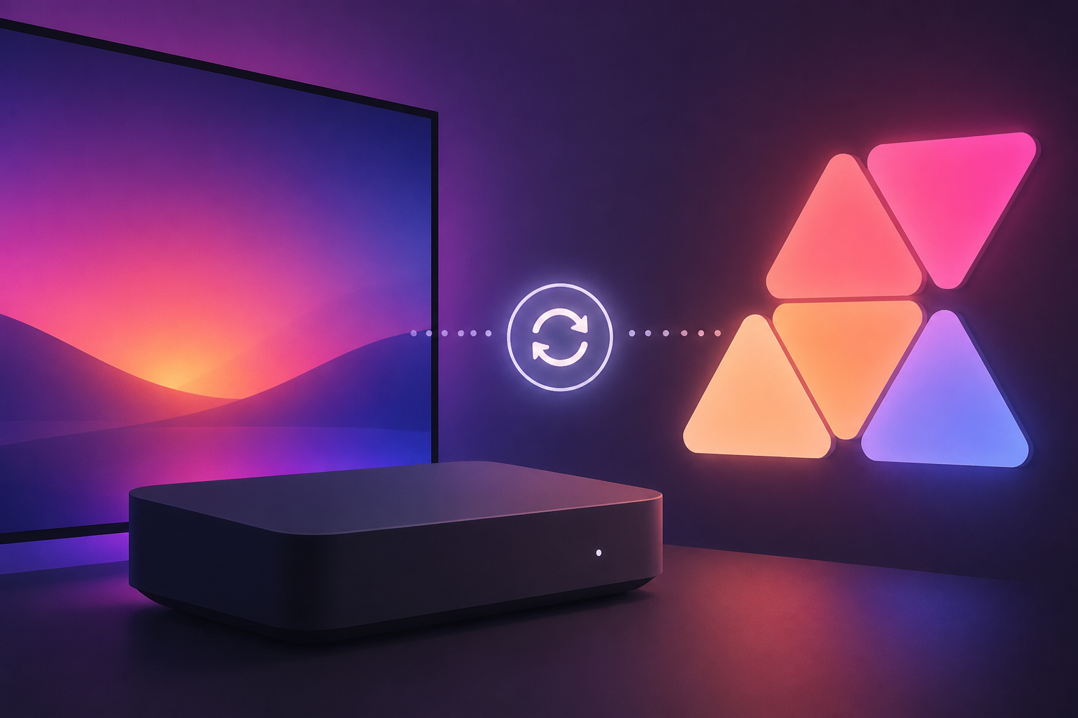 Philips Hue launches new Sync Box, Nanoleaf integration
