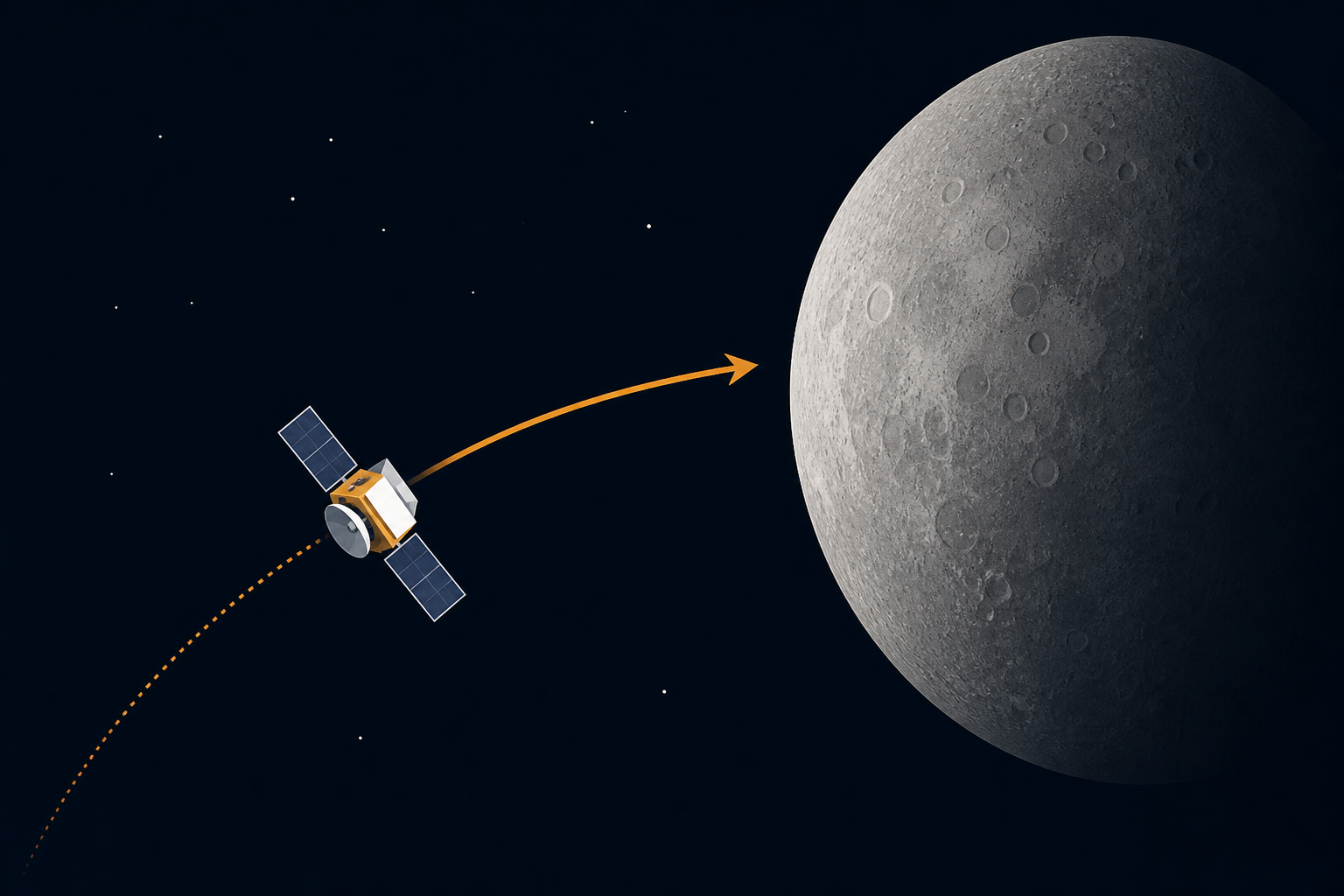 Spacecraft bound for Mercury begins 'tricky' arrival
