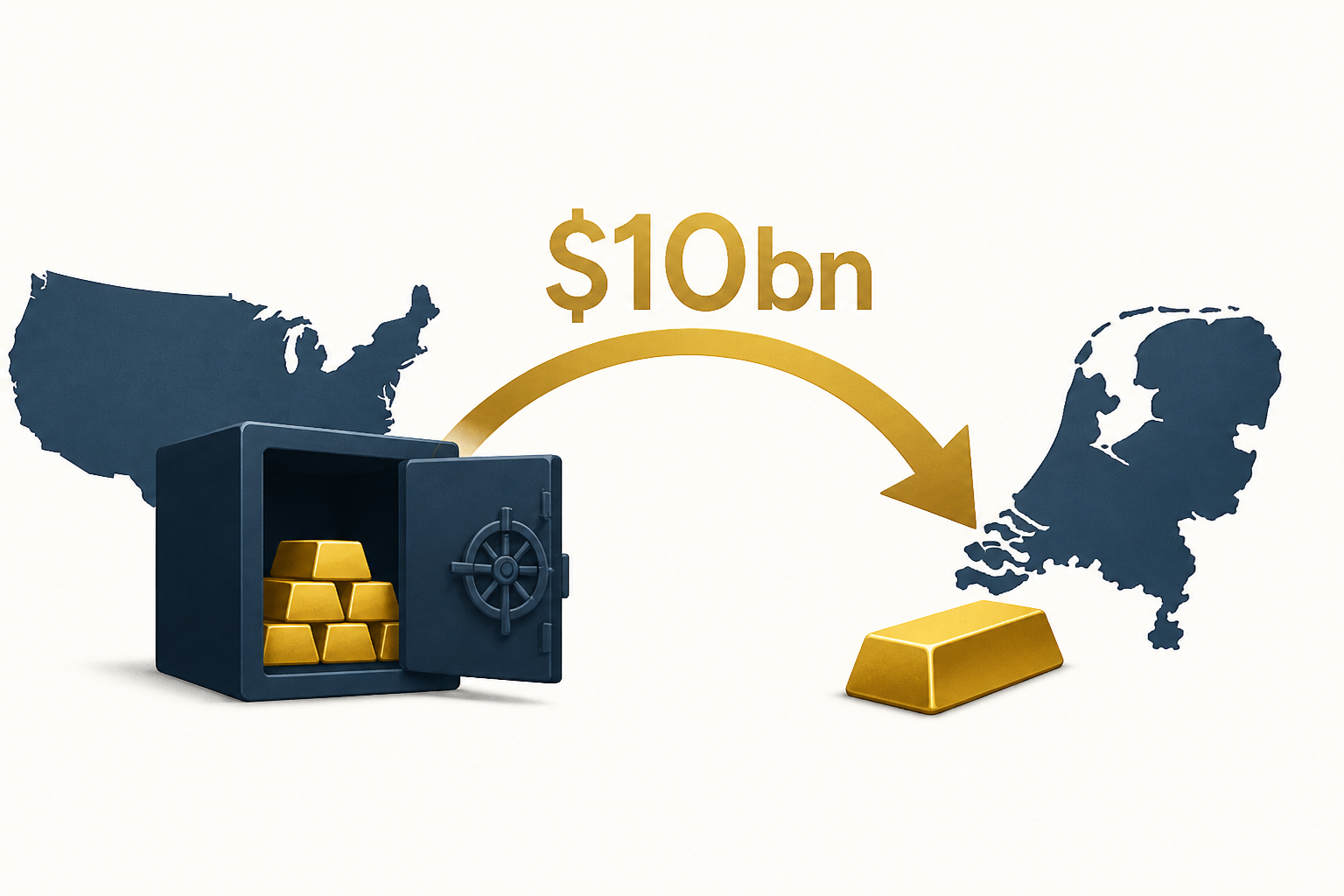 Why has the Netherlands moved $10bn of its gold from the US?