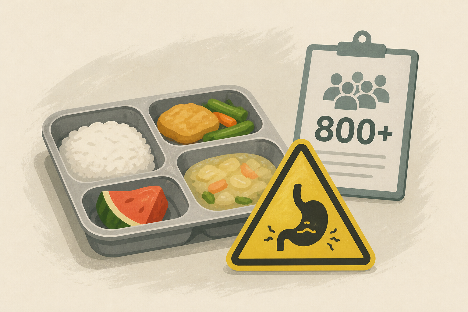 More than 800 students and teachers in Indonesia suffer food poisoning after eating government free meals