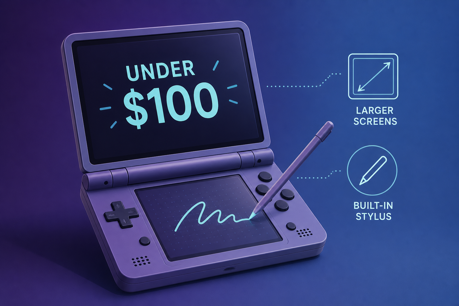 Anbernic RG DS Plus Officially Revealed, Equipped with Larger Screens and Built-in Stylus for ‘under $100’