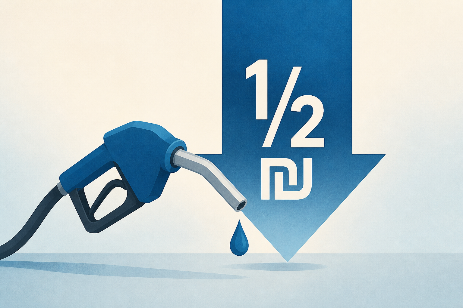 Gas prices set to plunge by half a shekel starting Monday