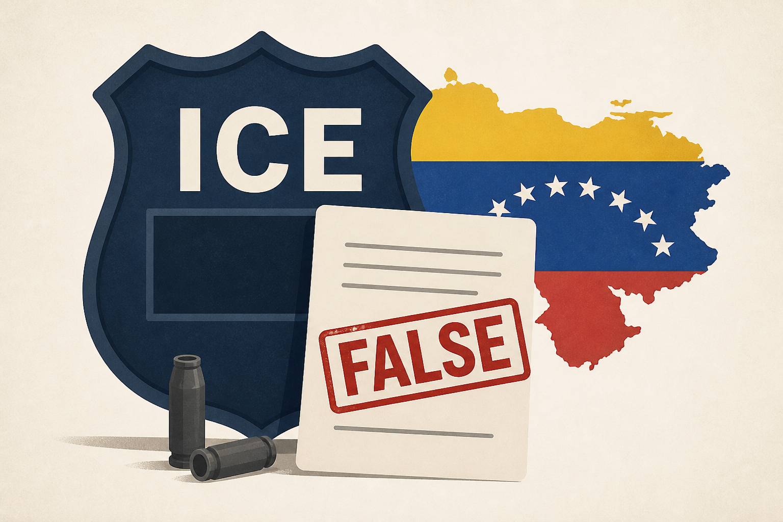ICE agent federally charged with lying over shooting of a Venezuelan immigrant