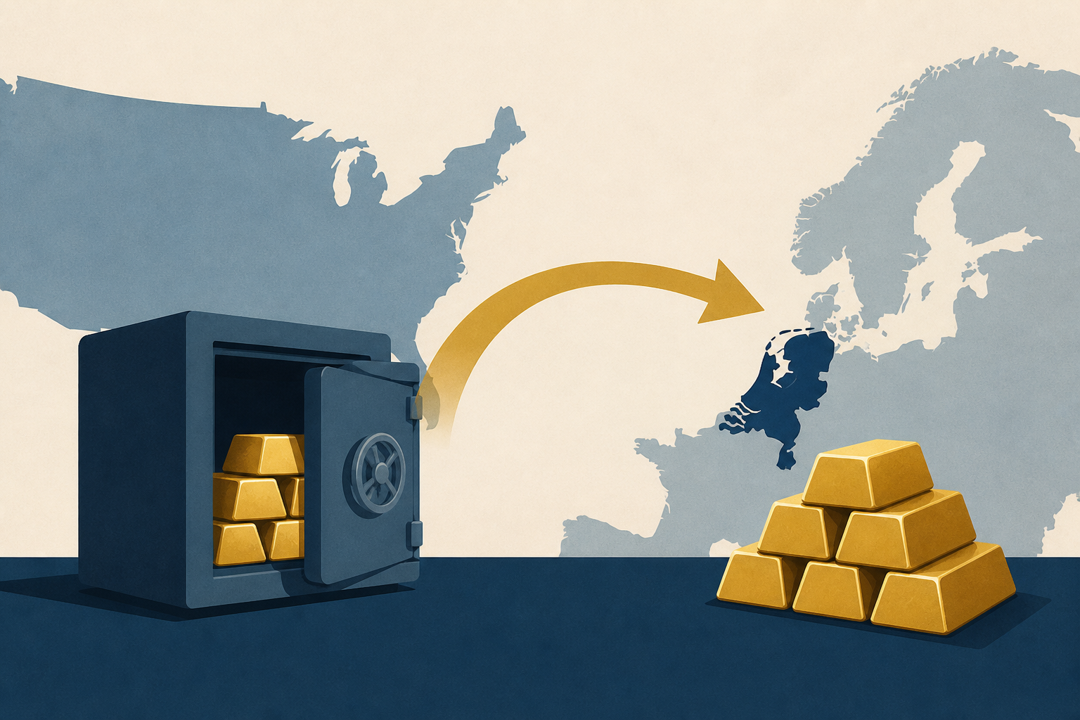 ‘Not normal behavior’: De Nederlandsche Bank reallocates gold from U.S.