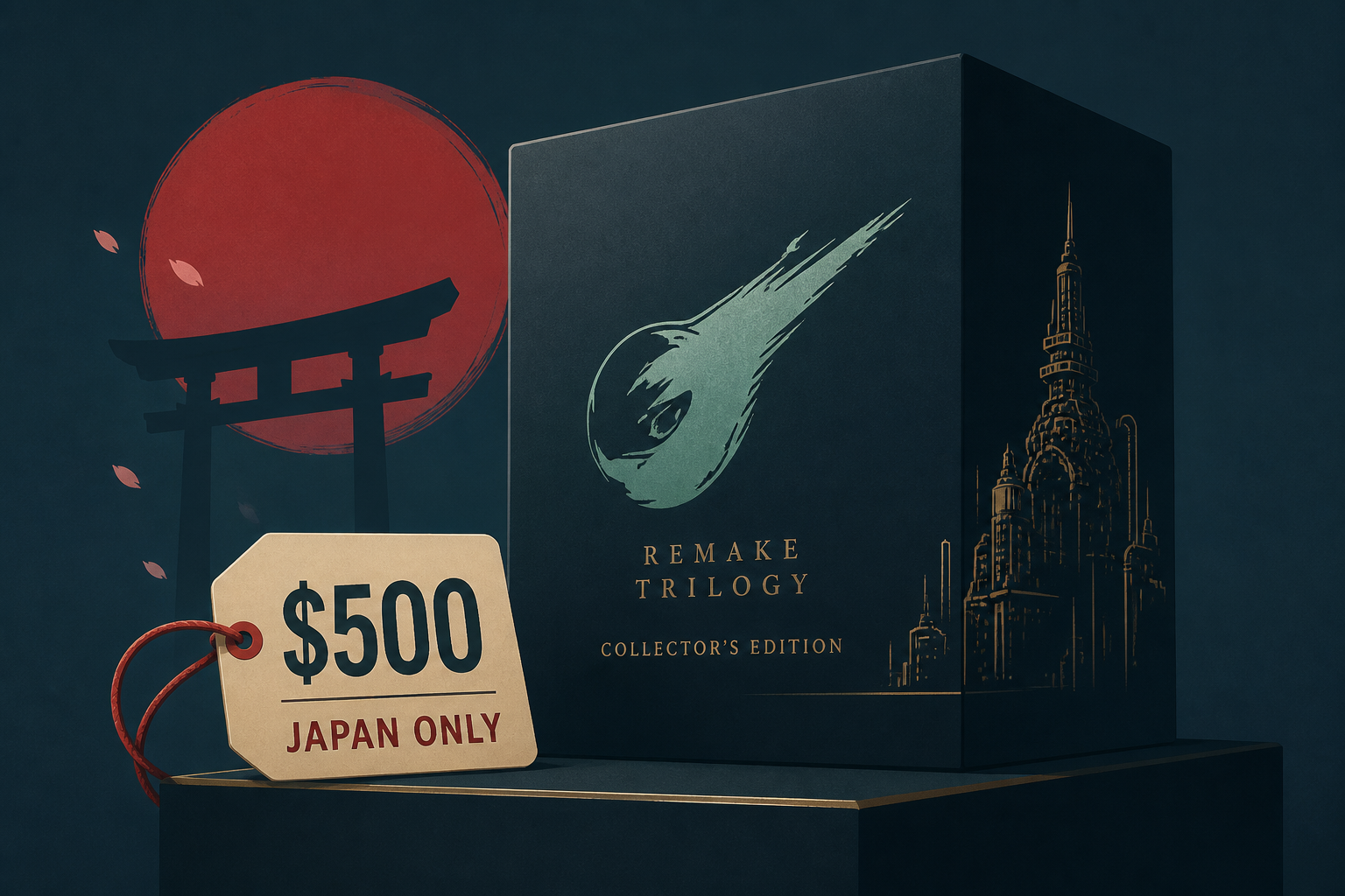 The Final Fantasy 7 Remake series is getting a $500 Japan-only collector’s edition