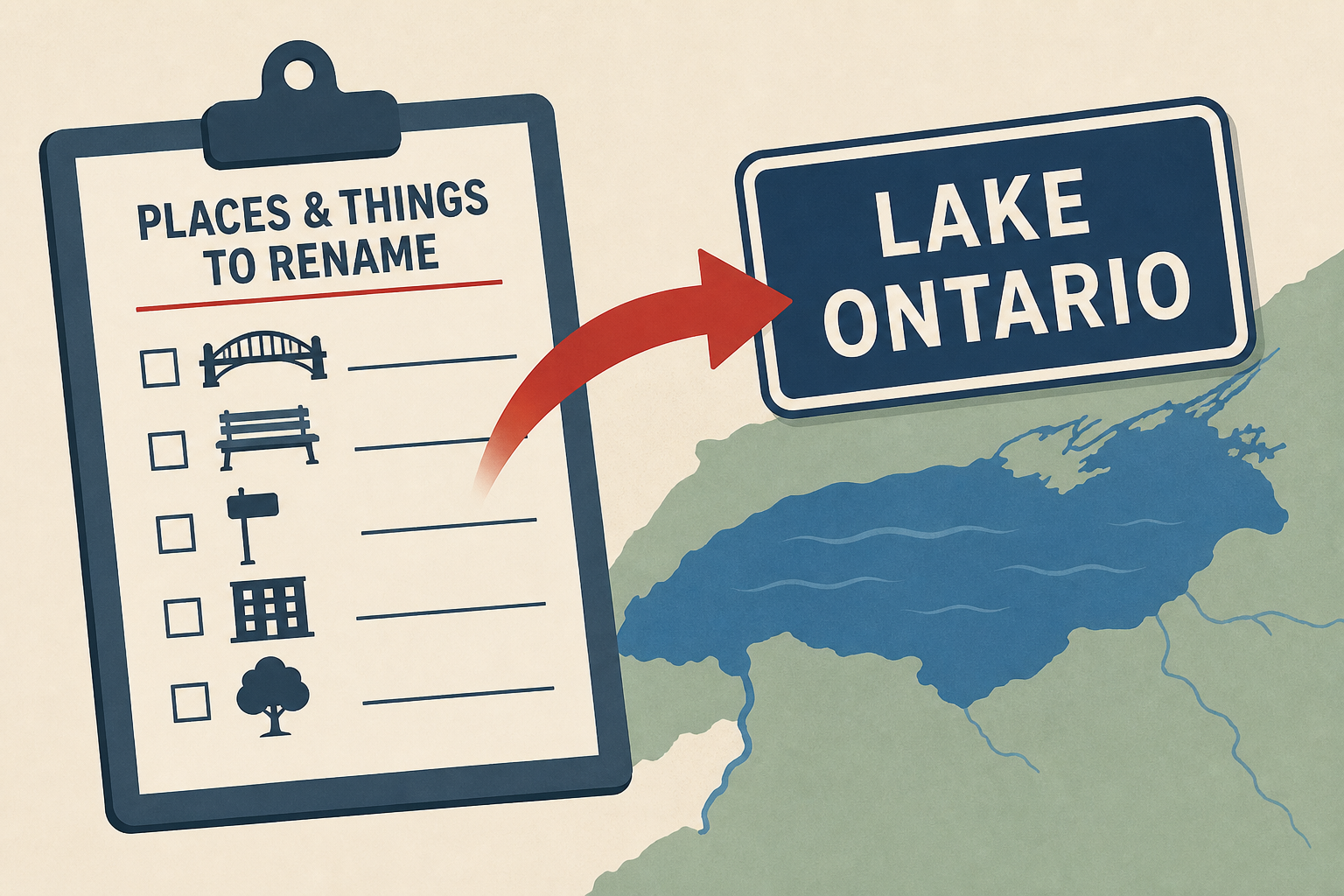 List of Places, Things Trump Wants to Rename After Lake Ontario