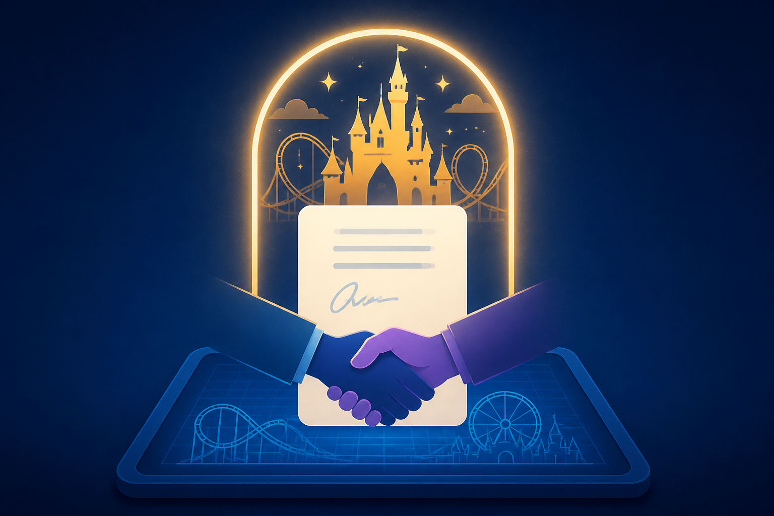 Disney Inks Deal With Planet Coaster Maker, Opening Doors to a Disneyland Park Game