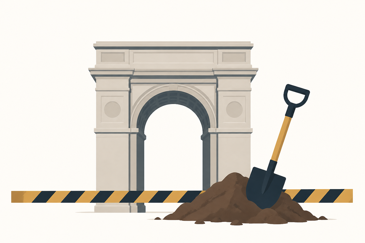 Trump administration to begin excavation work on Washington arch