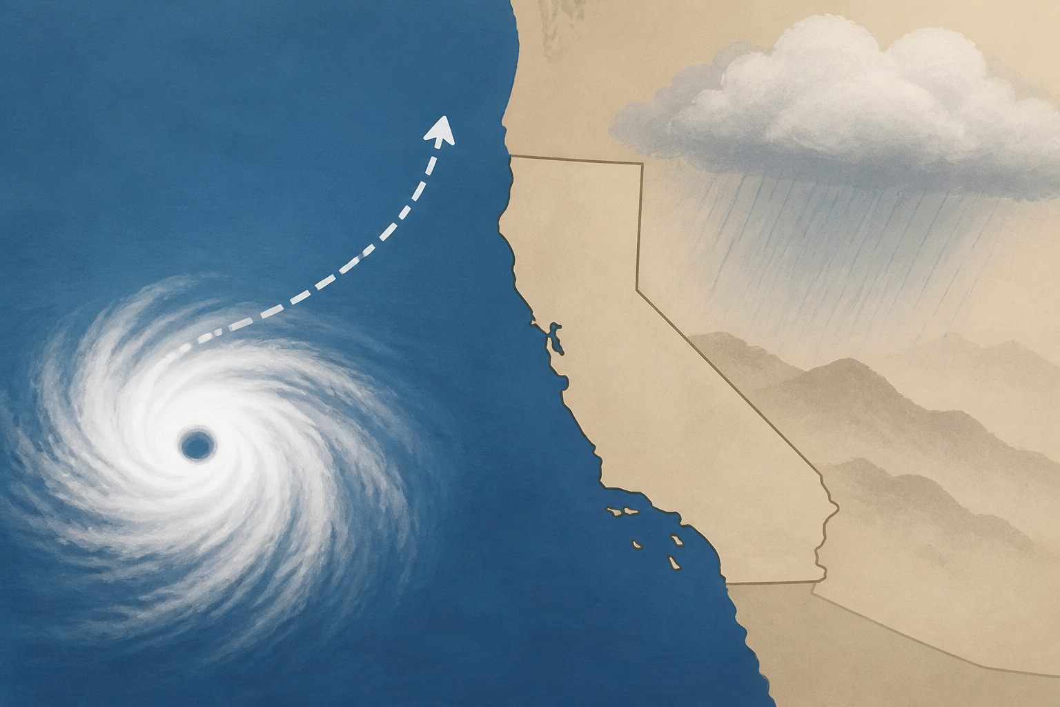 Hurricane Marie won't hit California, but impacts possible