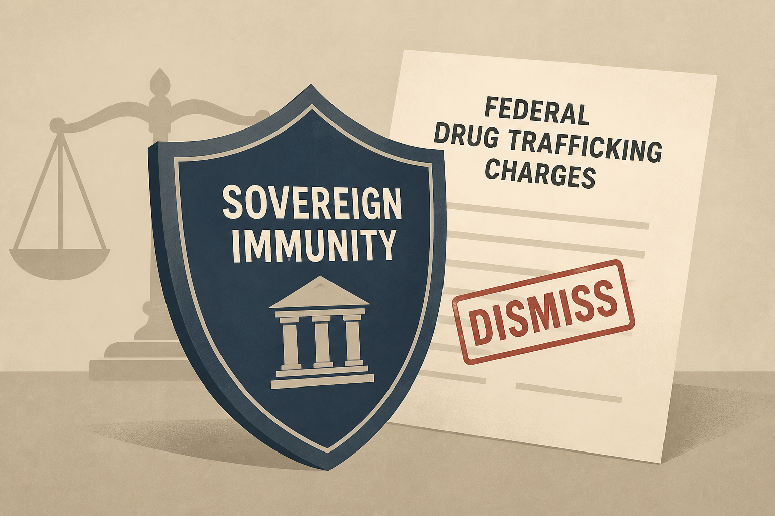 Maduro cites sovereign immunity in push to toss federal drug trafficking charges