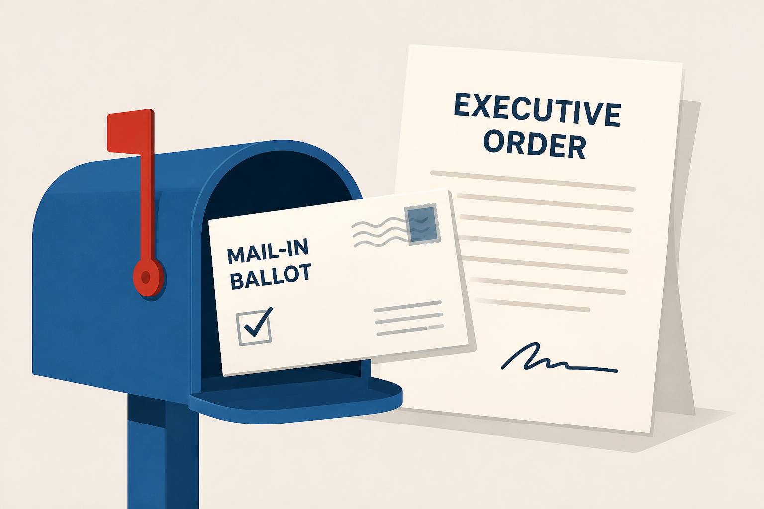 What to know about mail-in voting and Trump’s order : NPR