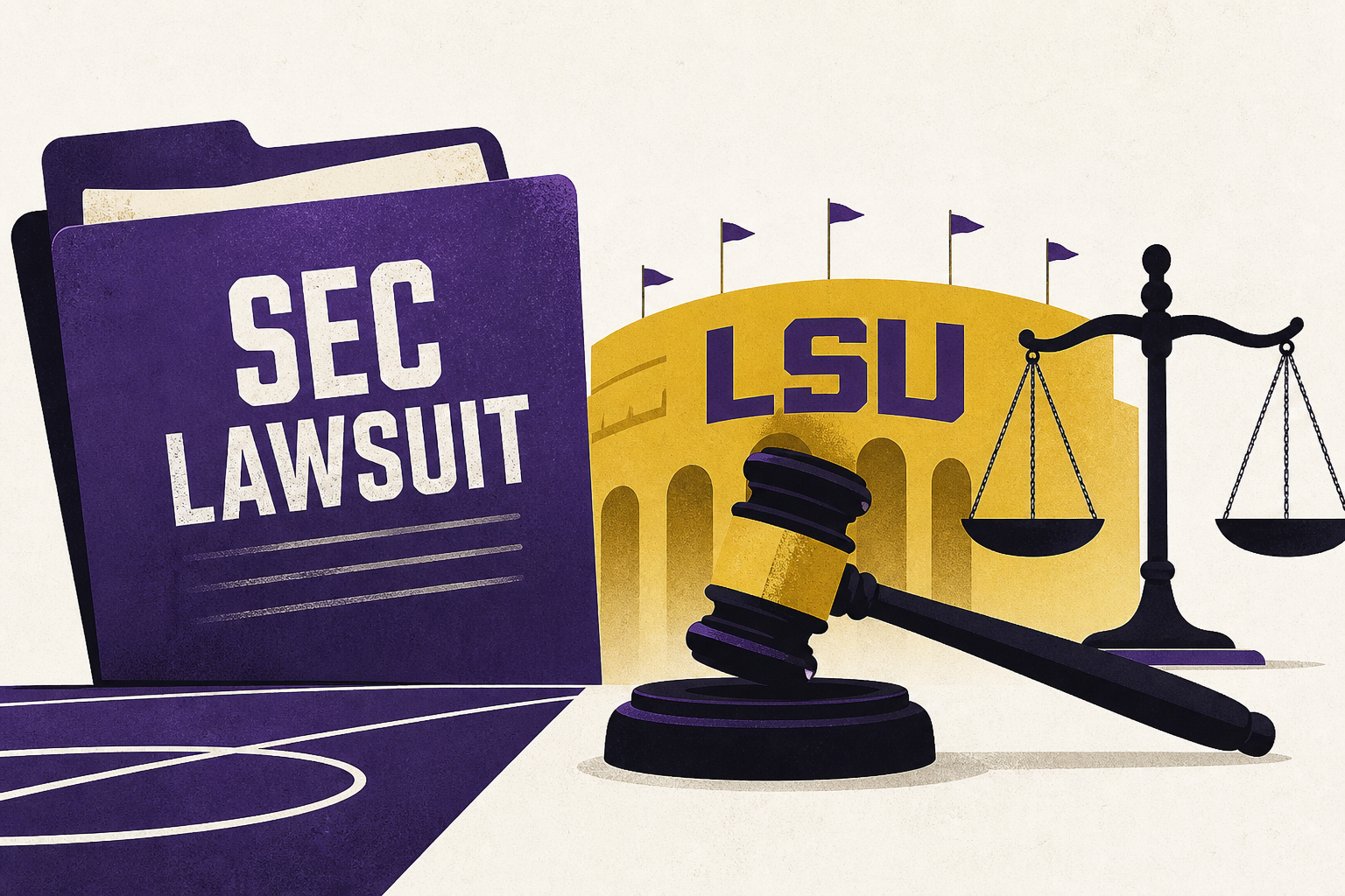 SEC files bombshell lawsuit against LSU, Lane Kiffin while pro players fight for college eligibility in court