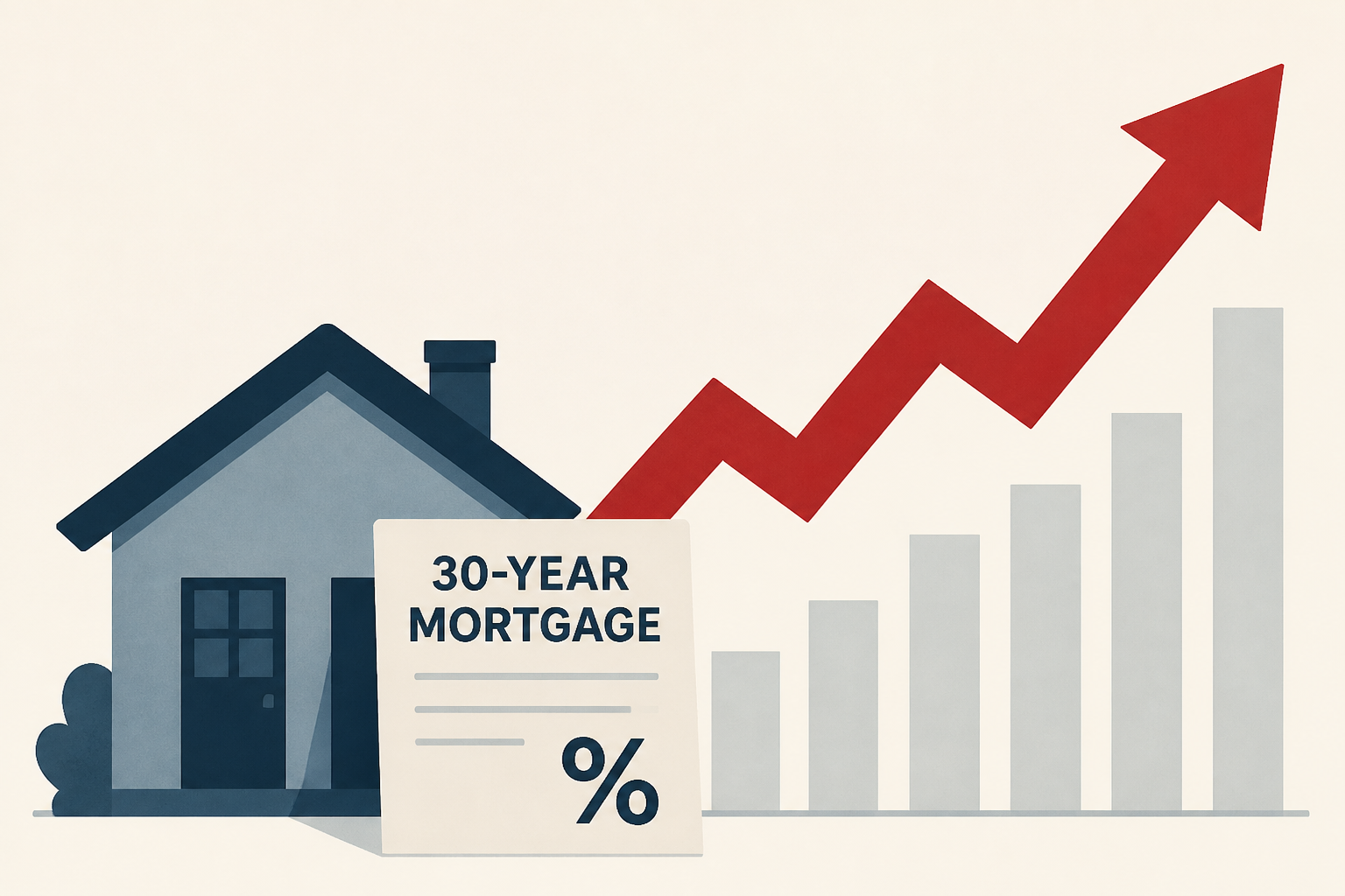 30-year mortgage rate surges to highest level since July 2025