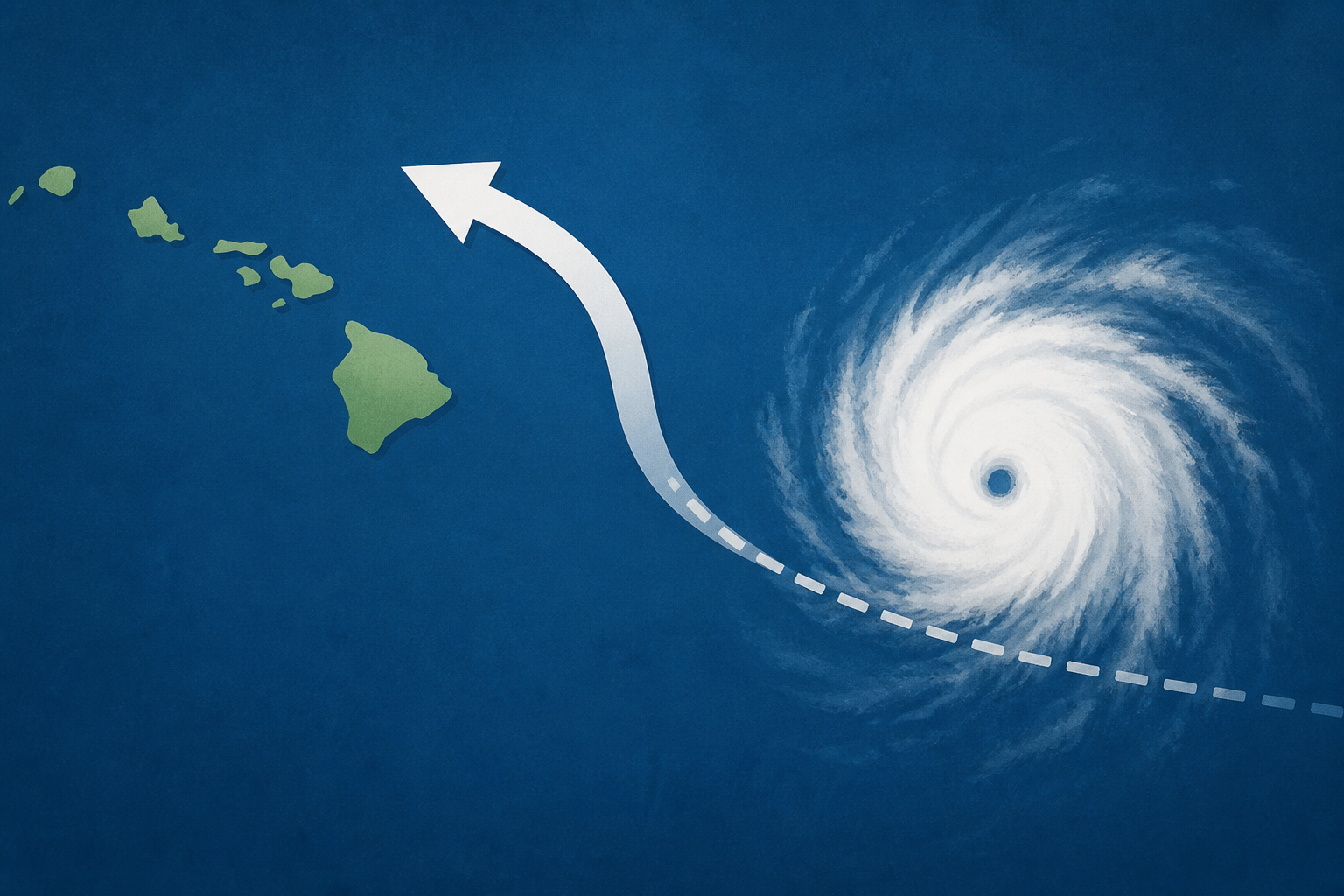 Major Hurricane Lowell forecast to make sharp turn toward Hawaii