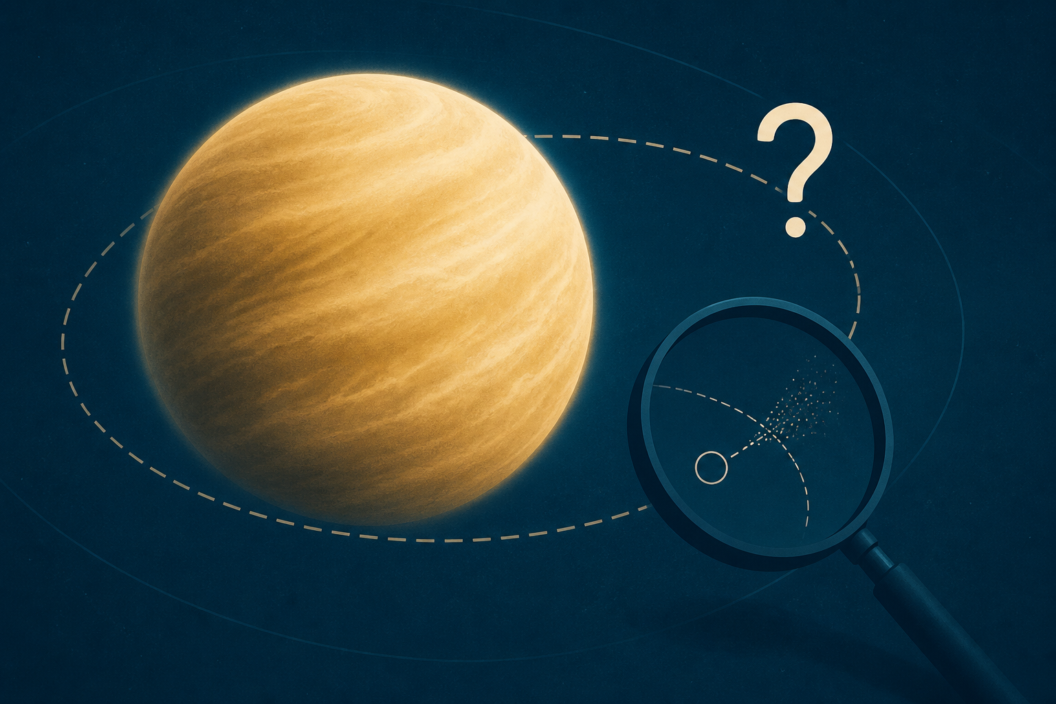 Why doesn't Venus have a moon? A new study may have the answer