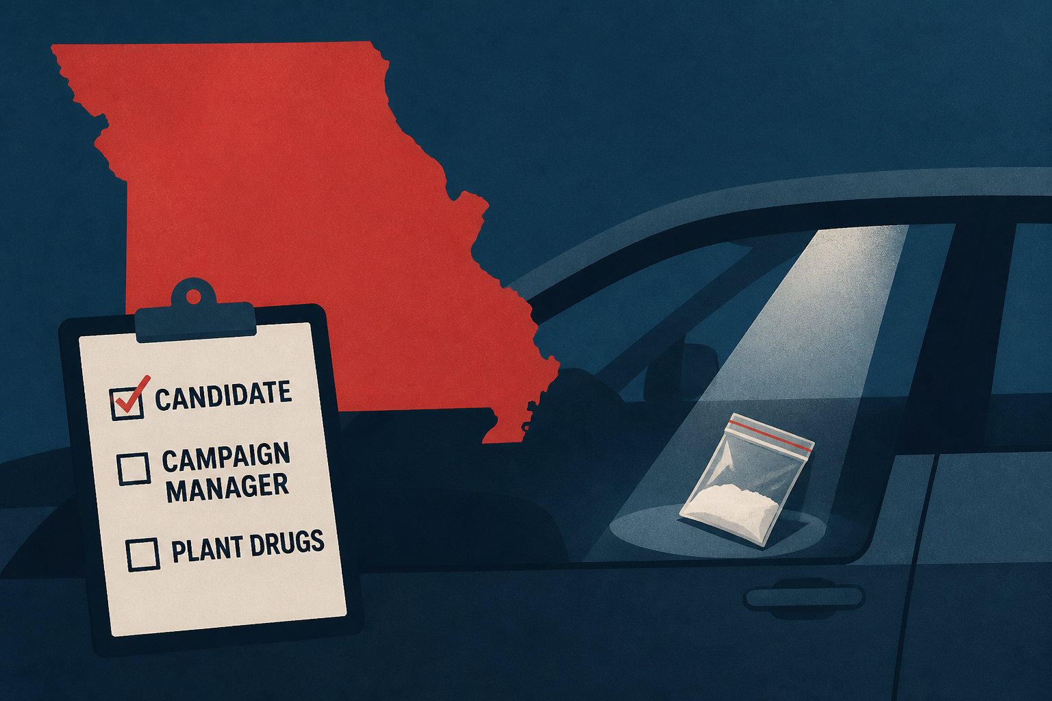 Missouri candidate wanted campaign manager to plant cocaine in opponent’s car, authorities say