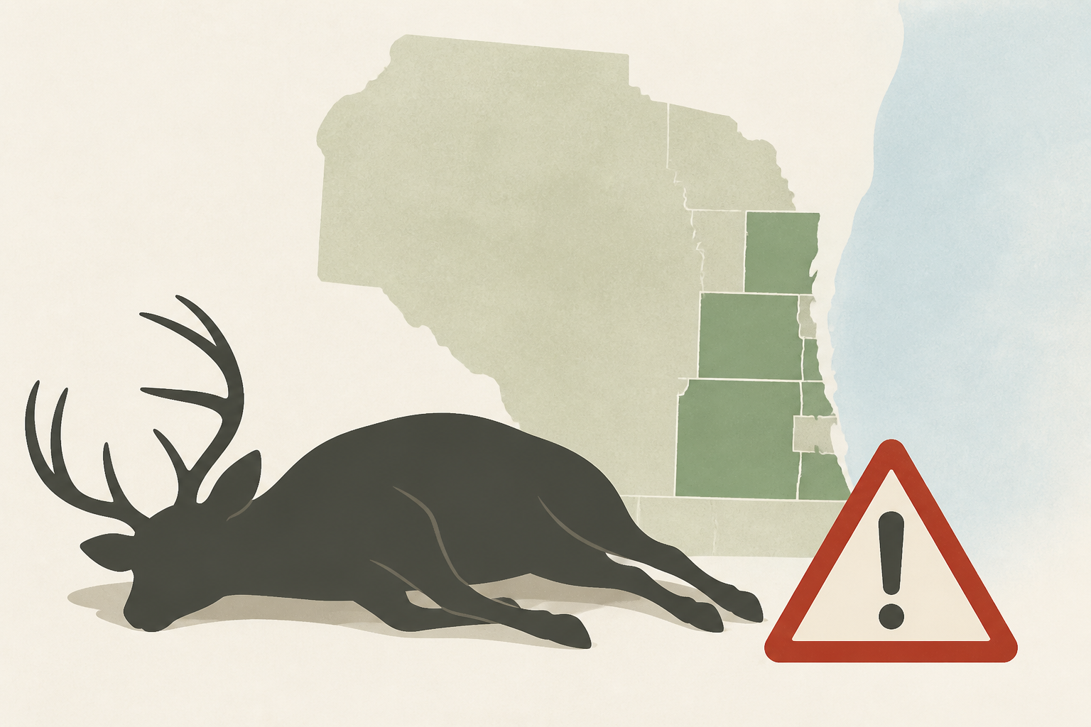 Dead deer reported in Ozaukee, Washington and Waukesha counties