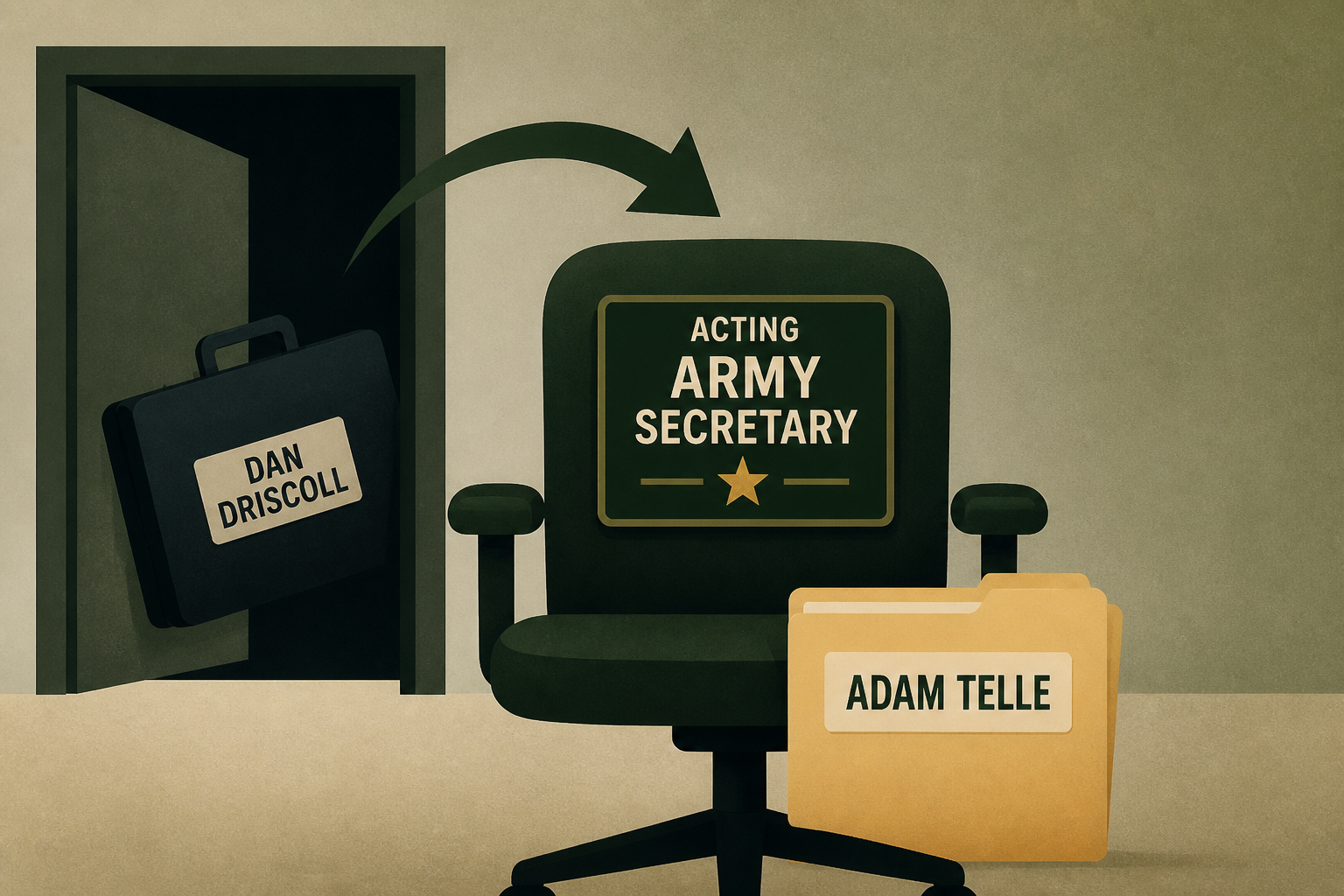 Trump names Adam Telle as acting army secretary following departure of Dan Driscoll