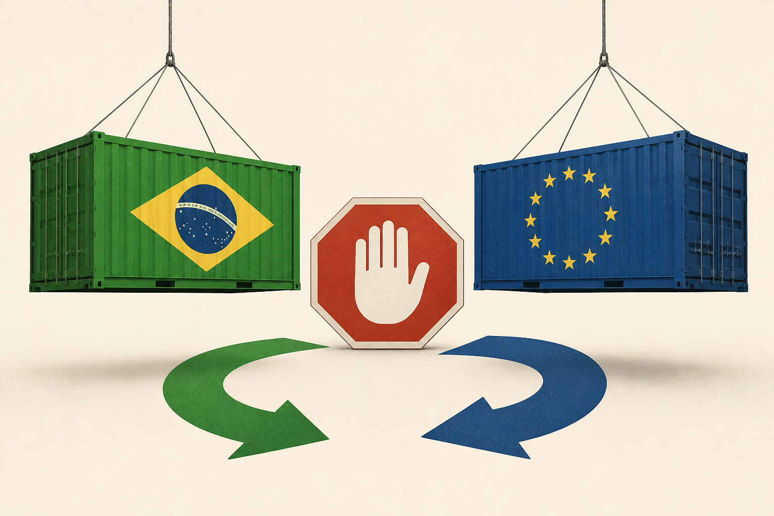Brazil considers reciprocal measures after EU halts imports of Brazilian goods