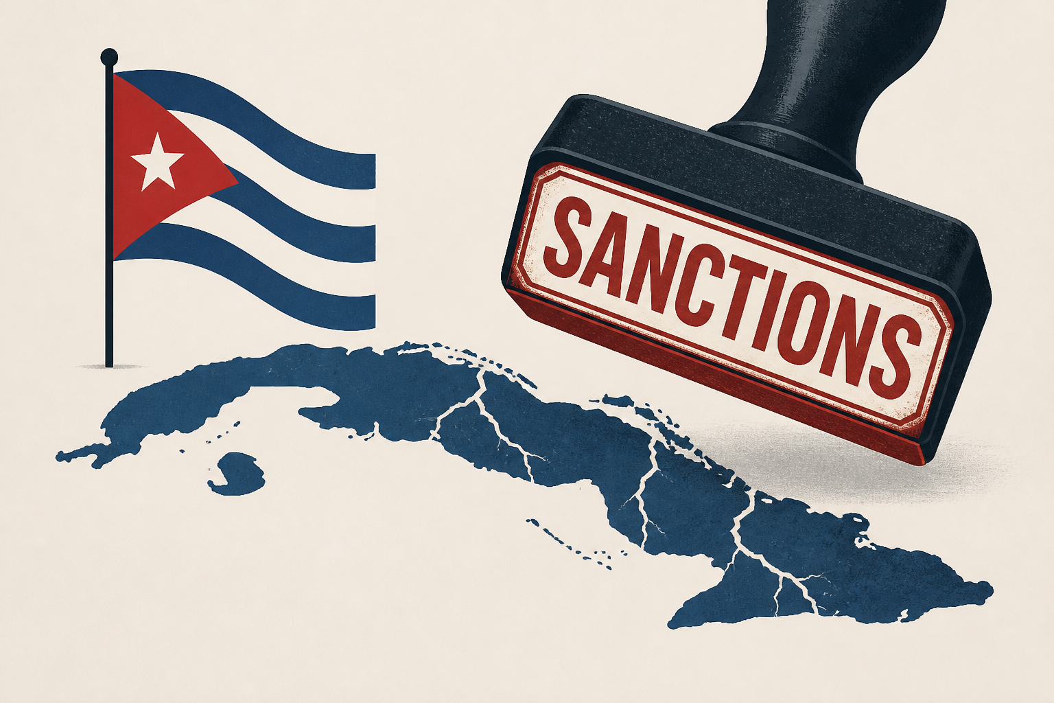 US hits Cuba with new sanctions as crises multiply