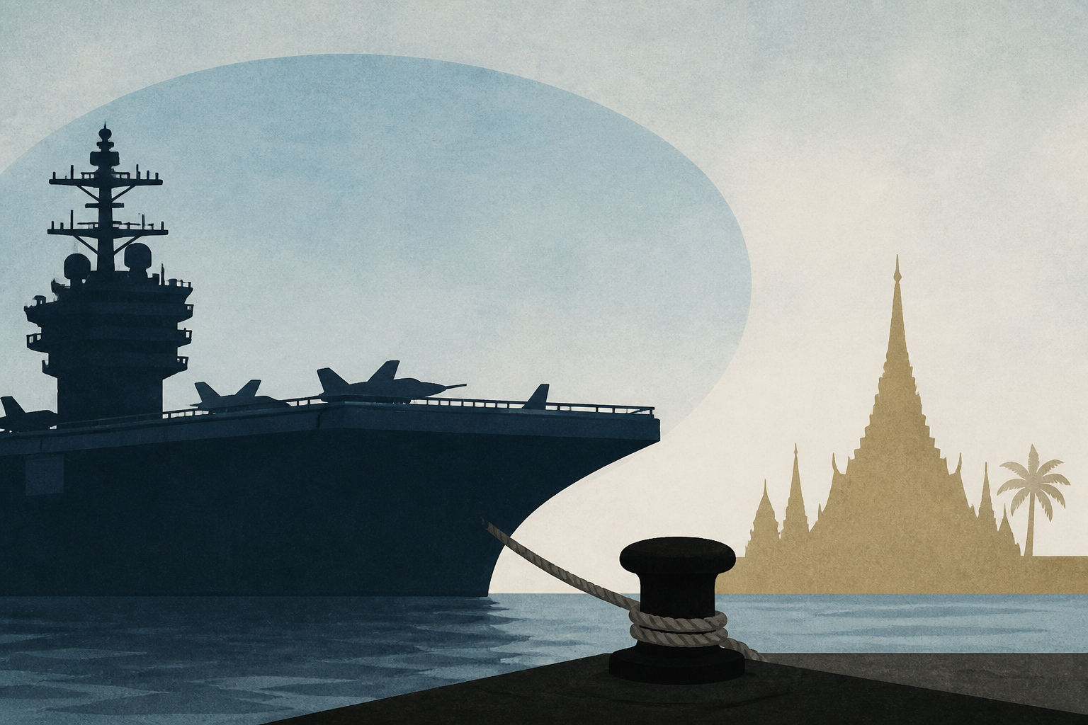 Sailors on USS Abraham Lincoln describe ‘the worst deployment that they have ever experienced’ as they dock in Thailand