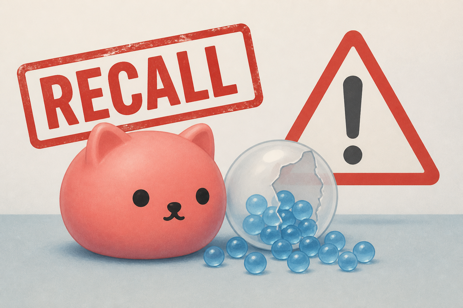 Popular squishy toys recalled over potentially deadly water bead hazard