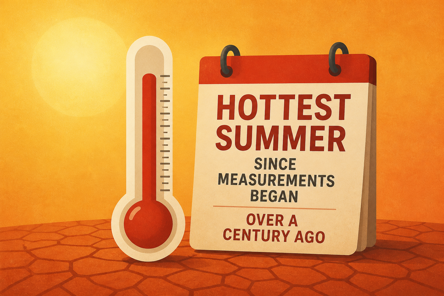 France records its hottest summer since measurements began over a century ago