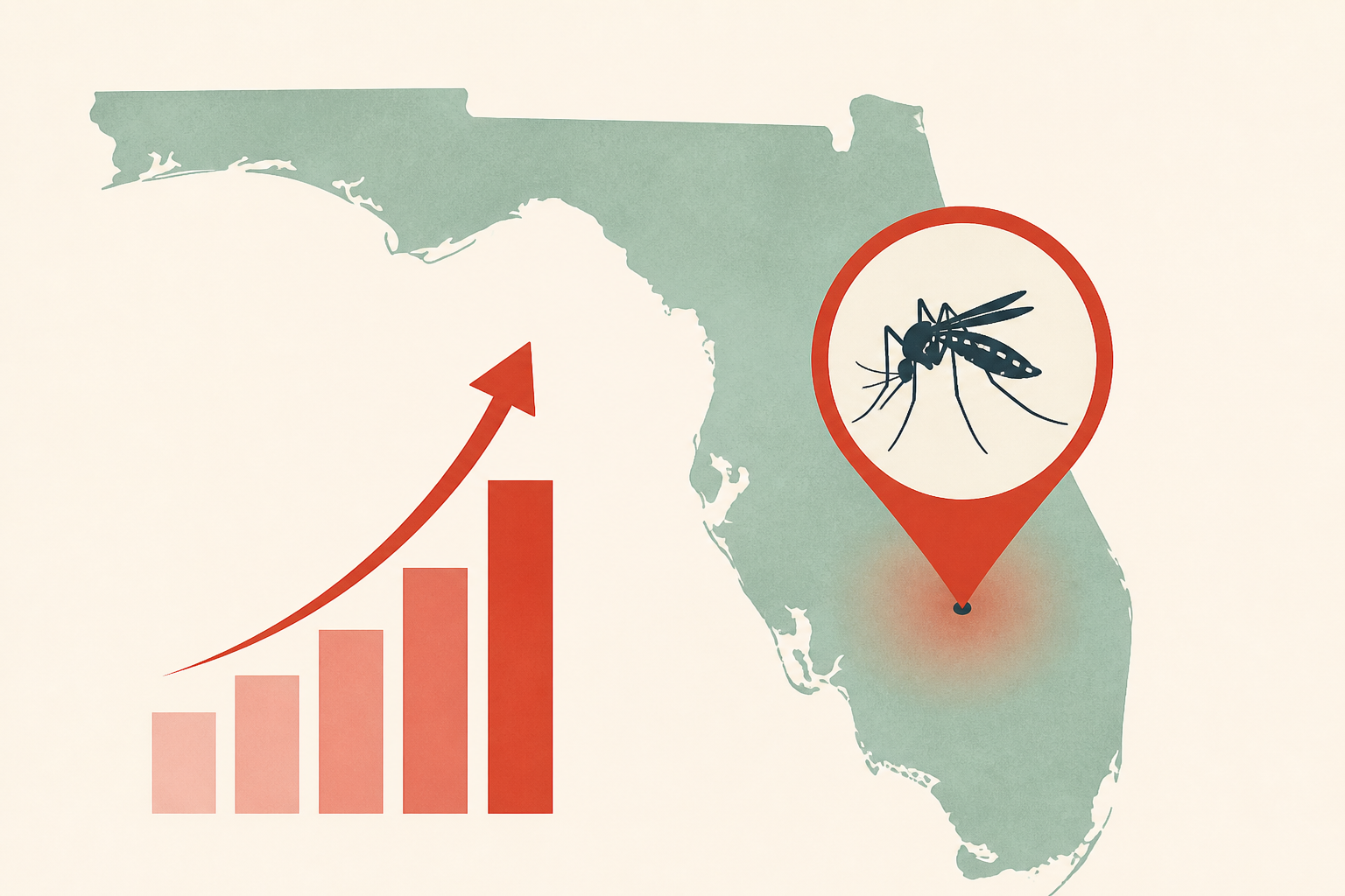 Dengue cases in Florida nearly double in one week, here's where