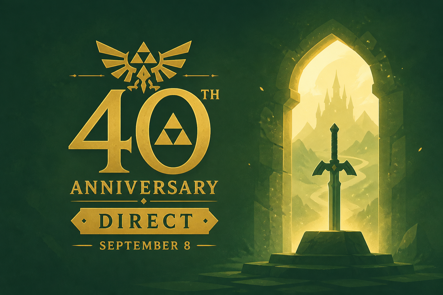 The Legend of Zelda 40th Anniversary Direct announced for September 8