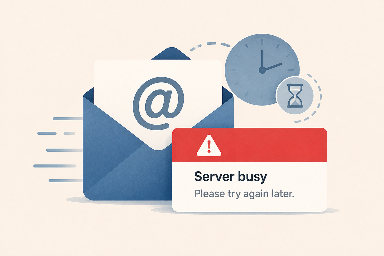 Exchange Online outage causes email delays, 'Server busy' errors