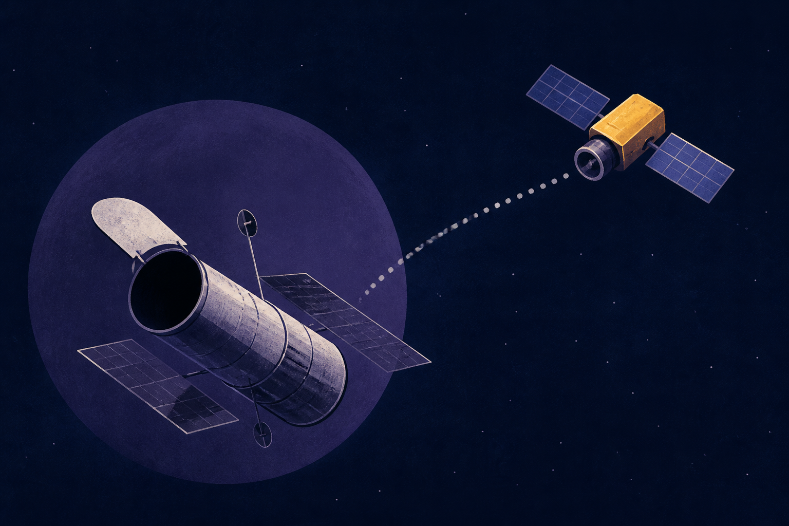 Rescue satellite gets close to NASA’s doomed telescope, even if it can’t save it