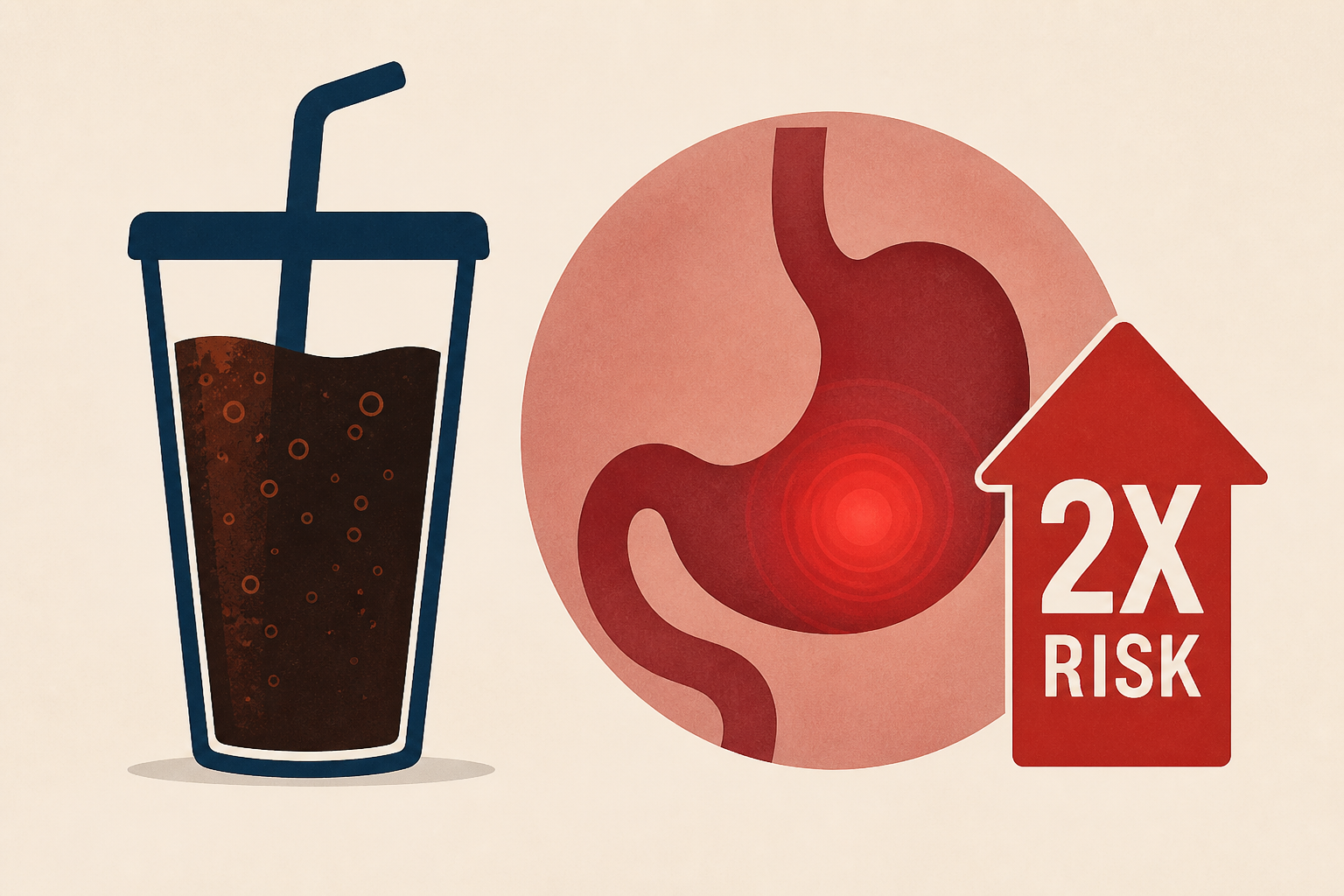 Common Everyday Drink Could Double Risk Of Stomach Cancer
