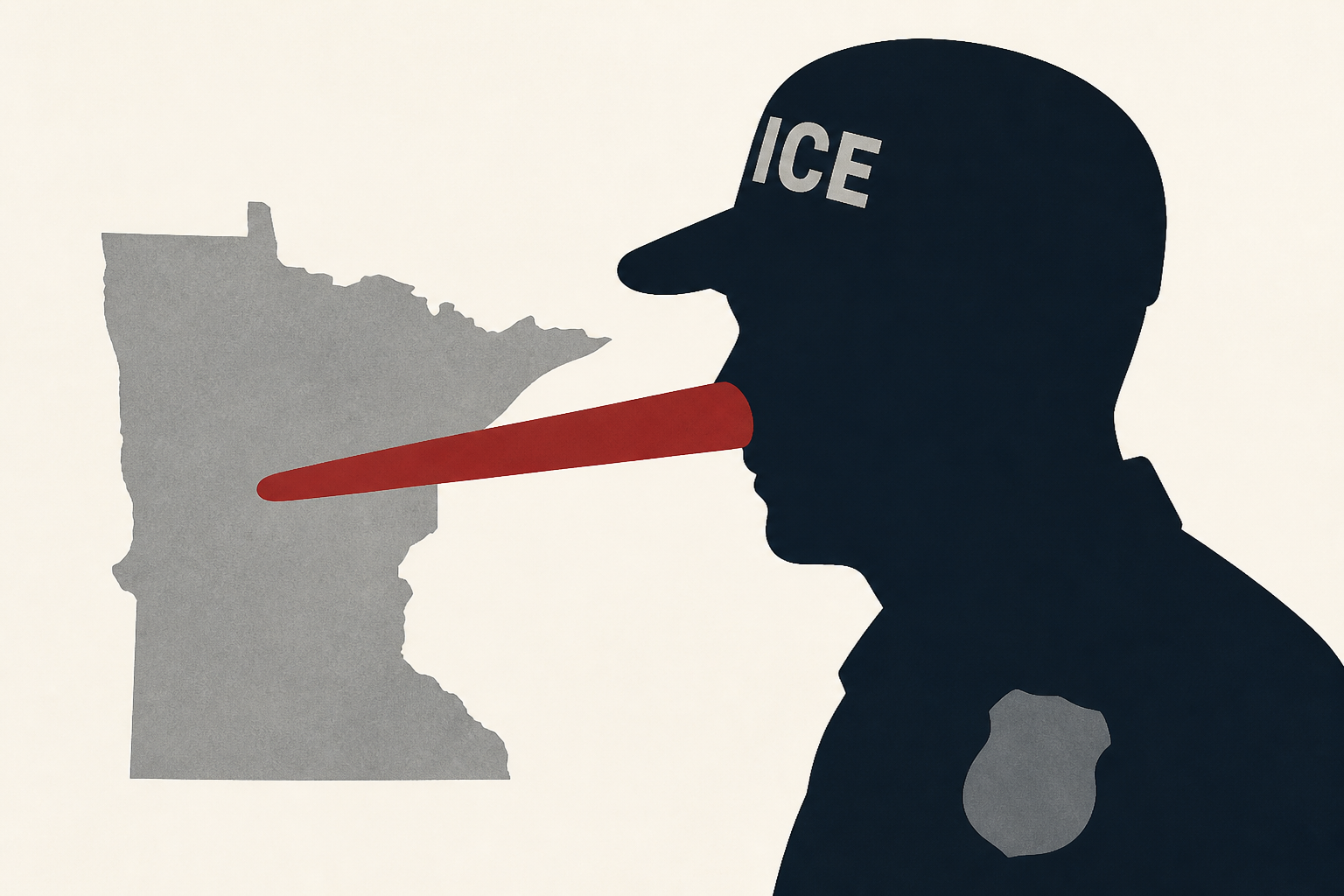 Justice Department says ICE officer lied about Minnesota shooting