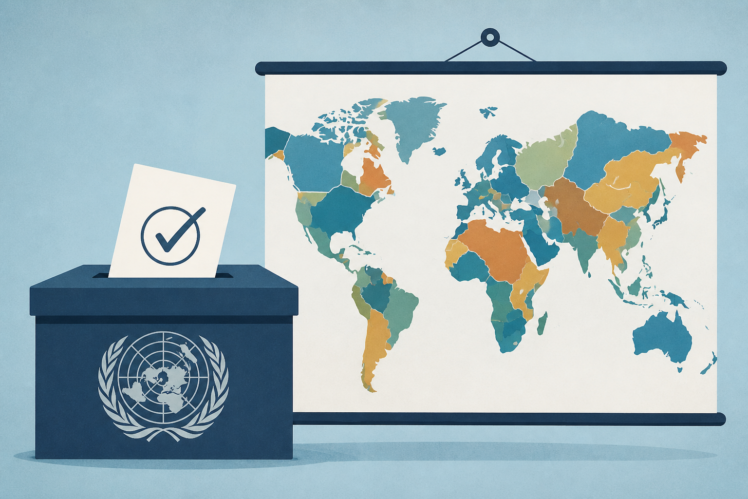 UN votes to adopt new map that makes our world look very different