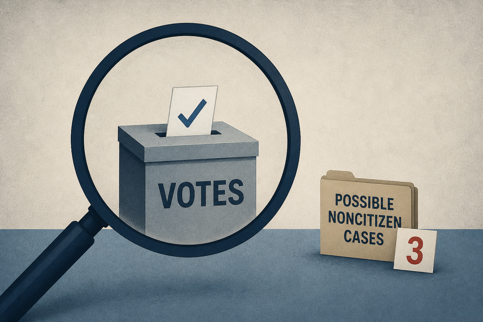 Aggressive DHS hunt for voter fraud only finding a handful of possible noncitizen cases