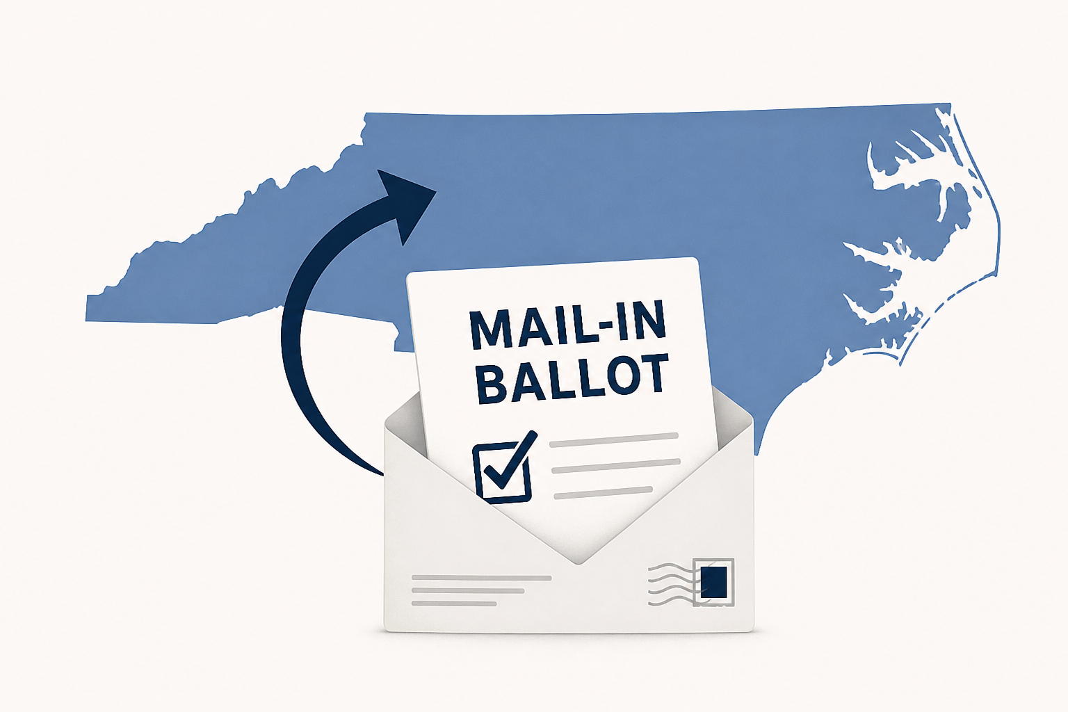 North Carolina becomes first state to send out mail-in ballots for US midterms